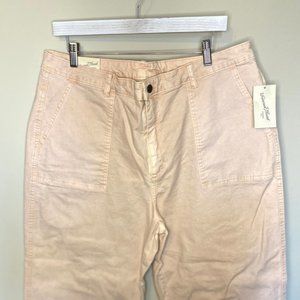 Women's High-Rise Wide Leg Cropped Jeans